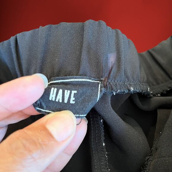 Have Pants Women's Large Stretchy Comfy Cinch Waist Trousers With Pockets Work - Picture 4 of 7